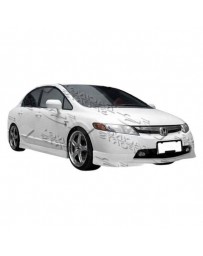 VIS Racing 2006-2008 Honda Civic 4Dr Techno R 1 Front Lip