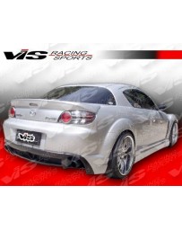 VIS Racing 2004-2008 Mazda Rx8 2Dr Wings Rear Bumper