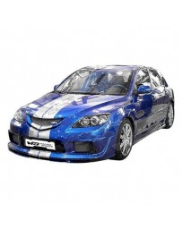 VIS Racing 2004-2009 Mazda 3 HB/4Dr K Speed 2 Side Skirts