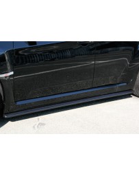 ChargeSpeed 08-14 WRX STi GR-B Bottom Line T-1 CF Side Skirts