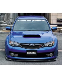 ChargeSpeed 08-10 WRX STi Bottom Line T-2 Front Lip Fiberglass