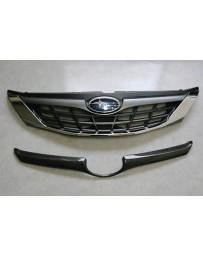 ChargeSpeed Impreza Carbon Front Grill Finisher for OEM Grill