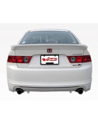 VIS Racing 2004-2005 Acura Tsx 4Dr Techno R Rear Lip