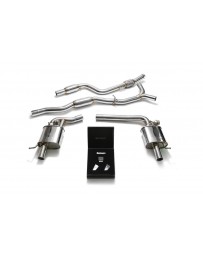 ARMYTRIX Stainless Steel Valvetronic Catback Exhaust System Mercedes-Benz C-Class W205 RHD 2015-2018