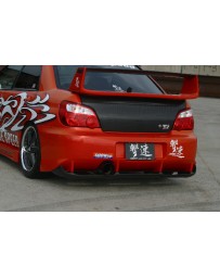 ChargeSpeed Impreza Type-2 Rear Bumper With Carbon Diffuser