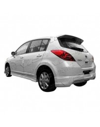 VIS Racing 2007-2011 Nissan Versa Liftback Spike Rear Lip