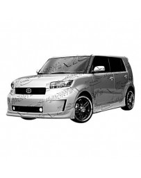 VIS Racing 2008-2012 Scion Xb 4Dr Razor Side Skirts