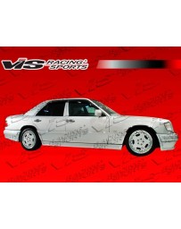 VIS Racing 1986-1995 Mercedes E Class W124 4Dr Euro Tech Side Skirts