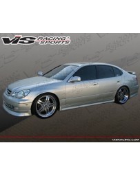 VIS Racing 1998-2005 Lexus Gs 300/400 4Dr Wize Side Skirts