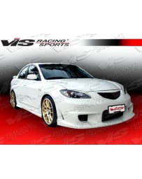 VIS Racing 2004-2008 Mazda 3 4Dr Wings Front Gril