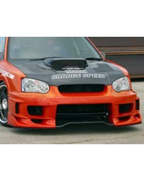 ChargeSpeed Impreza WRX Type2 Front Bumper W/ 3D Carbon