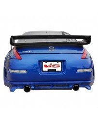 VIS Racing 2003-2008 Nissan 350Z 2Dr Invader 3 Rear Bumper