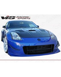 VIS Racing 2003-2008 Nissan 350Z 2Dr Techno R 2 Front Bumper