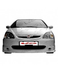 VIS Racing 2002-2005 Honda Civic Si Hb Techno R Front Lip