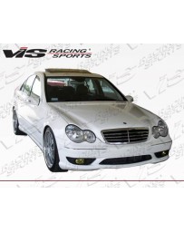 VIS Racing 2001-2007 Mercedes C- Class W203 4Dr Euro Tech Front Bumper