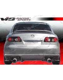 VIS Racing 2003-2007 Mazda 6 4Dr Ballistix Rear Bumper