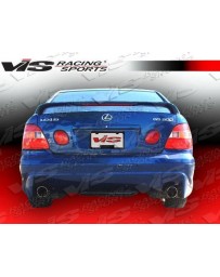 VIS Racing 1998-2005 Lexus Gs 300/400 4Dr Cyber 1 Rear Bumper