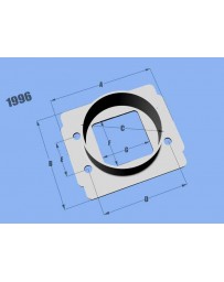 Vibrant Performance Mass Air Flow Sensor Adapter Plate, for Toyota Applications & Vehicles Equipped with Bosch MAF sensors