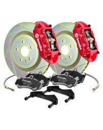 Focus ST 2013+ Brembo GT Series Slotted Red 1-Piece Rotor Front Brake Kit