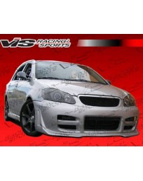 VIS Racing 2003-2008 Toyota Corolla 4Dr Octane Front Bumper