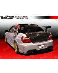 VIS Racing 2004-2007 Subaru Wrx 4Dr Wing Rear Bumper