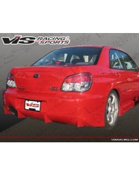 VIS Racing 2004-2007 Subaru Wrx 4Dr Z Speed Rear Bumper