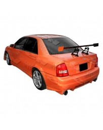 VIS Racing 1999-2000 Mazda Protege 4Dr Evo 2 Rear Bumper