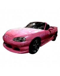 VIS Racing 1999-2003 Mazda Miata 2Dr Ballistix Side Skirts