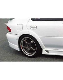 ChargeSpeed Subaru Impreza GC-8 4Dr. D-1 Rear Over Fender