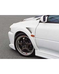 ChargeSpeed Impreza GC-8 D-1 Front Fender (Japanese FRP) Pair