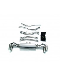 ARMYTRIX Stainless Steel Valvetronic Exhaust System w/Quad Chrome Silver Tips Lamborghini Urus 4.0L V8 2018+