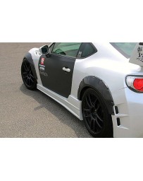 ChargeSpeed BRZ T1 Bumper Kit Carbon Over Fenders