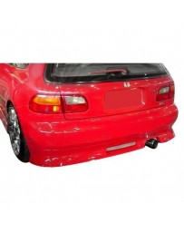 VIS Racing 1992-1995 Honda Civic Hb Vsp Rear Bumper