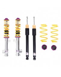 Focus ST 2013+ KW Suspensions 0.8"-1.5" x 0.8"-1.4" Front and Rear V1 Inox-Line Coilover Lowering Kit