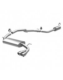 Focus ST 2013+ MagnaFlow Street Series Stainless Steel Cat-Back Exhaust System with Single Straight Passenger Side Rear Exit