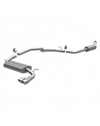 Focus ST 2013+ MagnaFlow Street Series Stainless Steel Cat-Back Exhaust System with Dual Straight Passenger Side Rear Exit