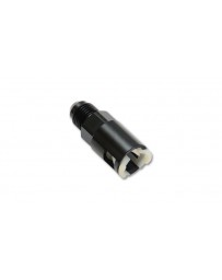 Vibrant Performance Quick Disconnect EFI Adapter Fitting Size: -6AN Hose Size: 3/8"