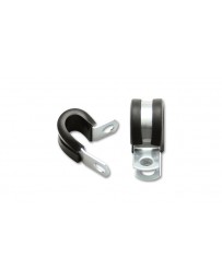 Vibrant Performance Stainless Steel Cushion P-Clamp for 0.375" O.D. hose - Pack of 10