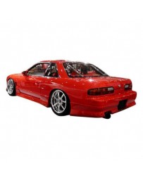 VIS Racing 1989-1994 Nissan 240Sx 2Dr V Speed Rear Bumper