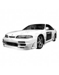 VIS Racing 1995-1998 Nissan 240Sx 2Dr Xtreme Side Skirts