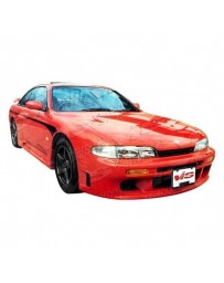 VIS Racing 1995-1996 Nissan 240Sx 2Dr Techno R Front Bumper