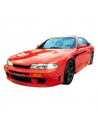 VIS Racing 1995-1998 Nissan 240Sx 2Dr Techno R Side Skirts