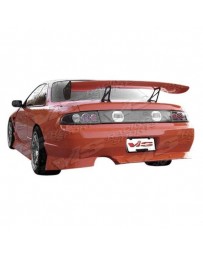 VIS Racing 1995-1998 Nissan 240Sx 2Dr V Spec Type 4 Rear Bumper