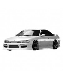 VIS Racing 1995-1998 Nissan 240Sx 2Dr V Spec Type 4 Side Skirts