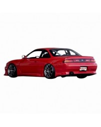 VIS Racing 1995-1998 Nissan 240Sx 2Dr V Speed Rear Bumper