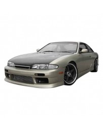 VIS Racing 1995-1998 Nissan 240Sx 2Dr V Speed Side Skirts