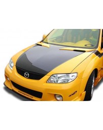 VIS Racing 1999-2003 Mazda Protege/ Protege 5/ Mp3 2Pc Hood Bonnet