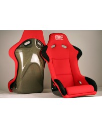 ChargeSpeed Bucket Racing Seat Sport Type Kevlar Red OG