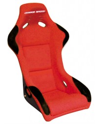 ChargeSpeed Bucket Racing Seat Sport Type Kevlar Red