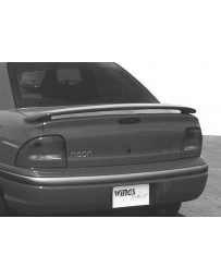 VIS Racing 1995-1999 Dodge Neon 2/4Dr California Style 2 Leg Wing With Light